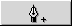Button showing a pen with a plus